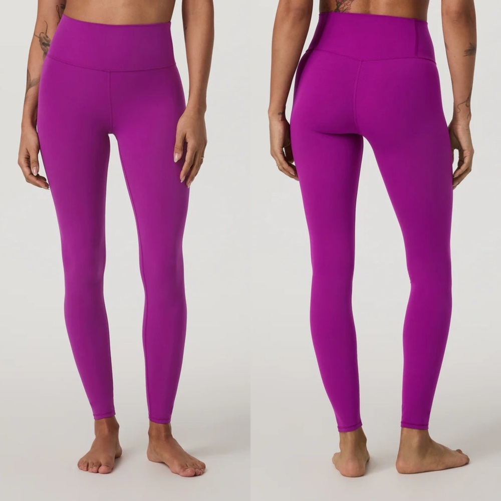 Vuori High-Waist Purple Leggings
